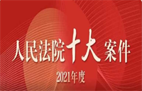 【荐读】2021年度人民法院十大案件